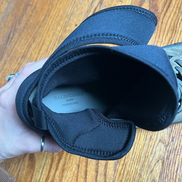 NWOT Balenciaga suede, neoprene and mesh high tops - Picture 7 of 10